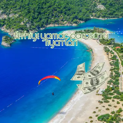 Fethiye yamaç paraşütü fiyatları ve Ölüdeniz sahil manzarası